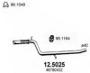 ASSO 12.5025 Exhaust Pipe